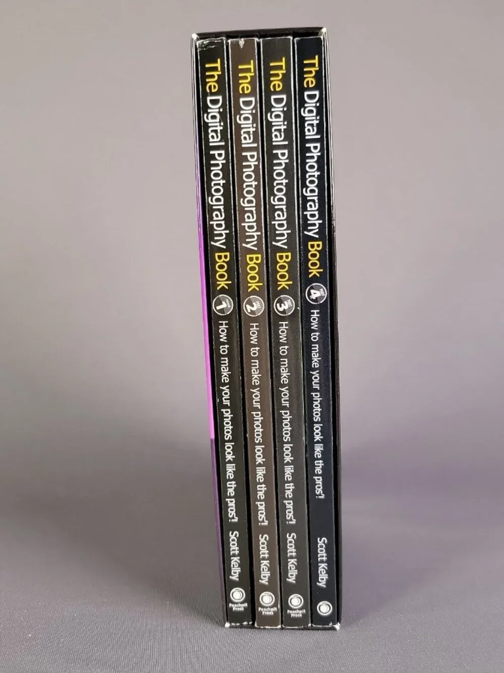 Scott Kelby's Digital Photography Boxed Set Volumes 1 2 3 &4 by Scott Kelby
